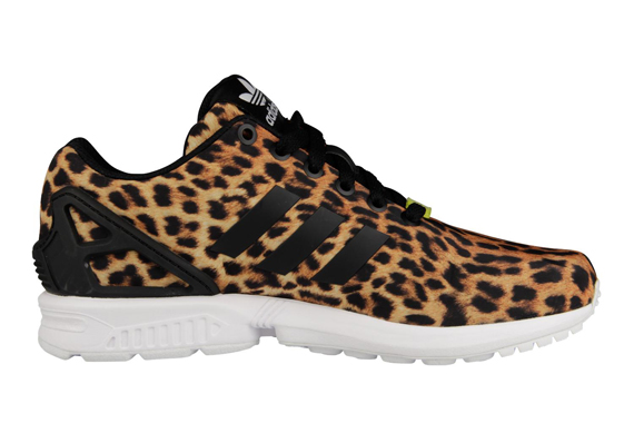 adidas zx flux leopard print